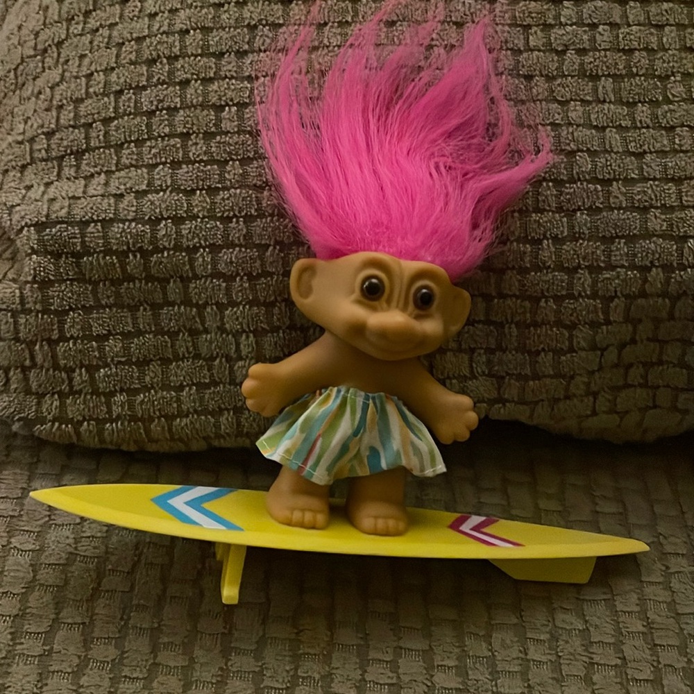 Vintage Russ Surfer Troll Doll